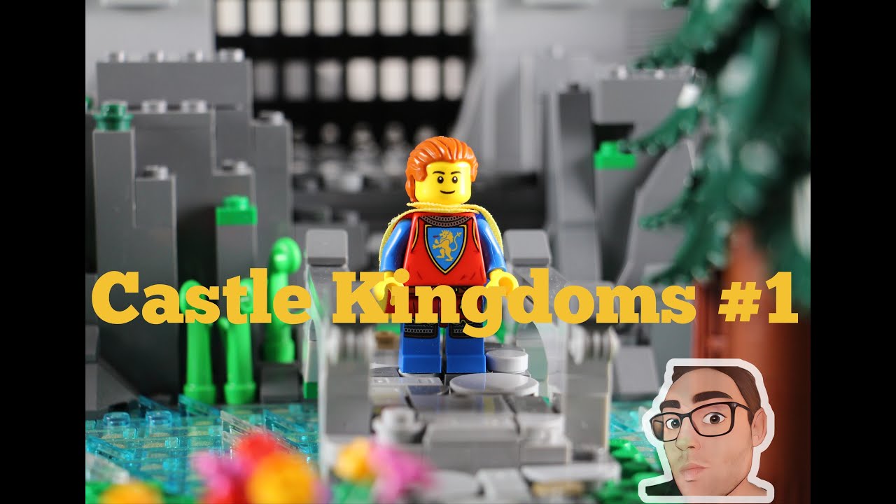 Buduje średniowieczną dioramę dla LEGO rycerzy - Castle Kingdoms MOC odc.1