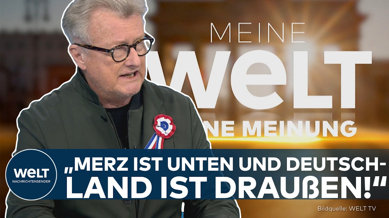 MEINUNG: „Absturz mit brennenden Flügeln!“ – Jörges rechnet mit „unfähigem“ Kanzler Merz ab!