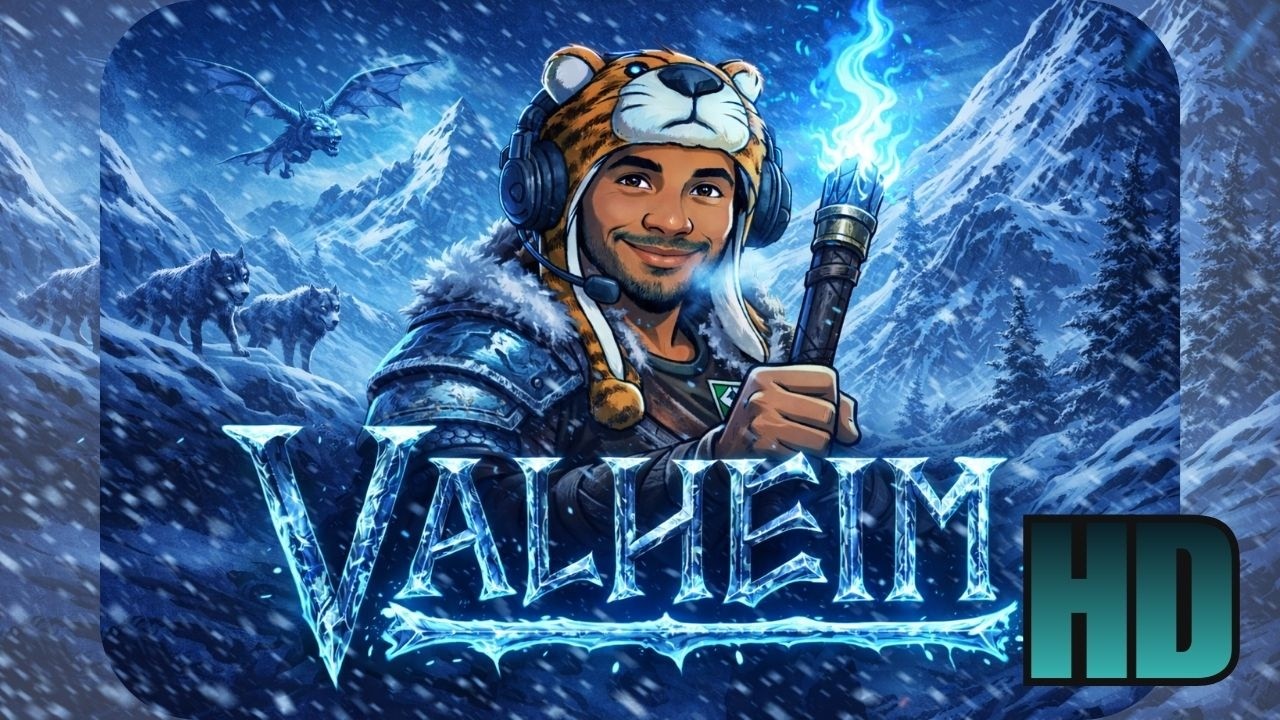 ✨VALHEIM HD✨ - EP.3 /PT.1 BIOMA DE GELO - MONTANHA - MODER  !!!!