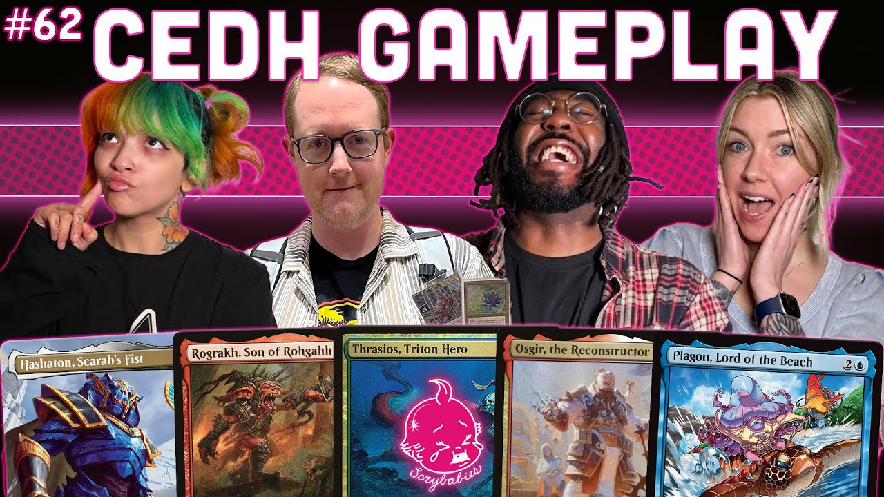 REMATCH FOR GLORY! Ft. Kai & Bosh n Roll [ Hashaton | RogThras | Plagon | Osgir ] MTG cEDH Gameplay