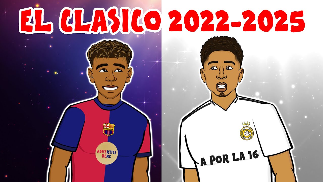 EL CLASICO🔥 2022-2025 (Real Madrid vs FC Barcelona Goals Highlights)