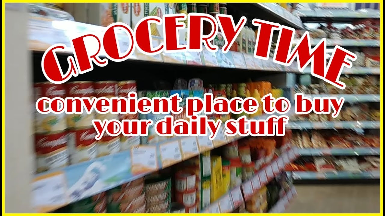 #GroceryTime