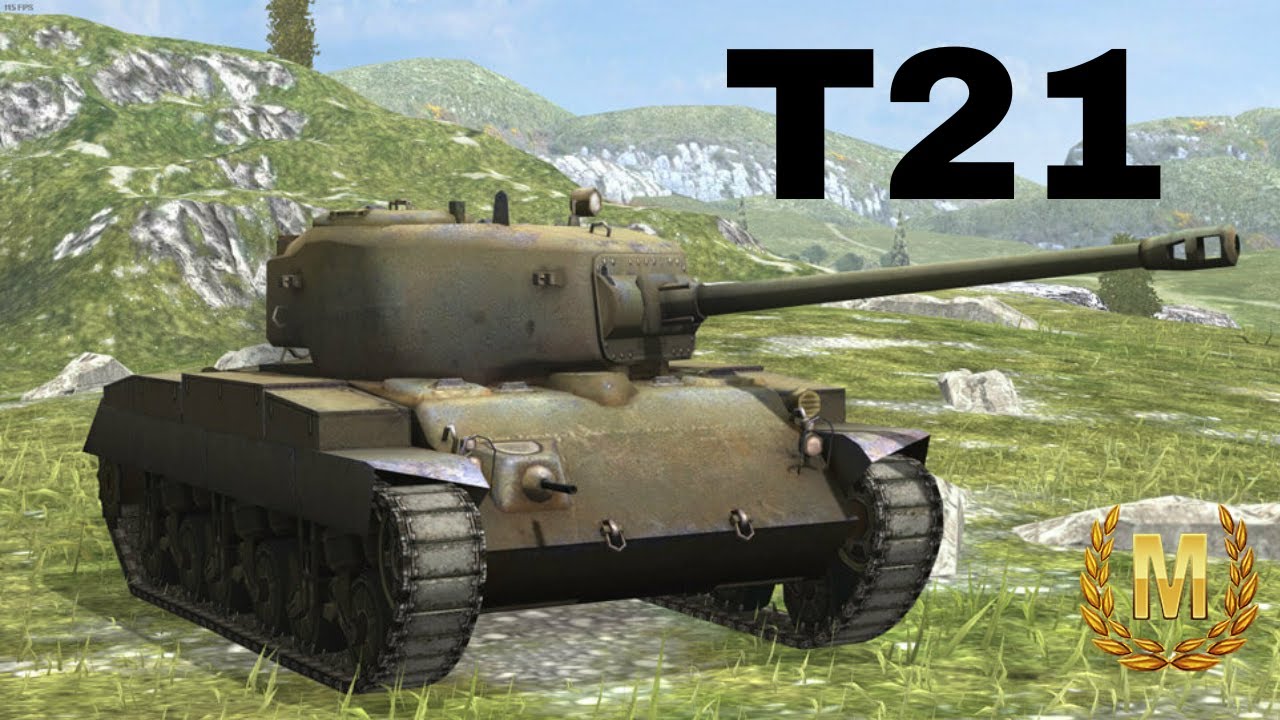 T21 MASTERY!! - Wot Blitz