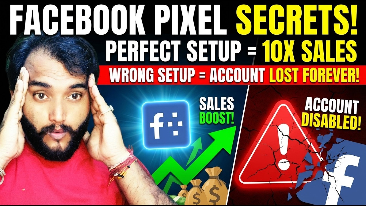 90% लोग Facebook Pixel गलत लगाते हैं! इसलिए Sales नहीं आती 🔥