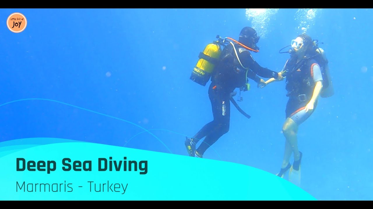 Overcoming my Fear: First Time Deep Sea Diving | Marmaris Turkey