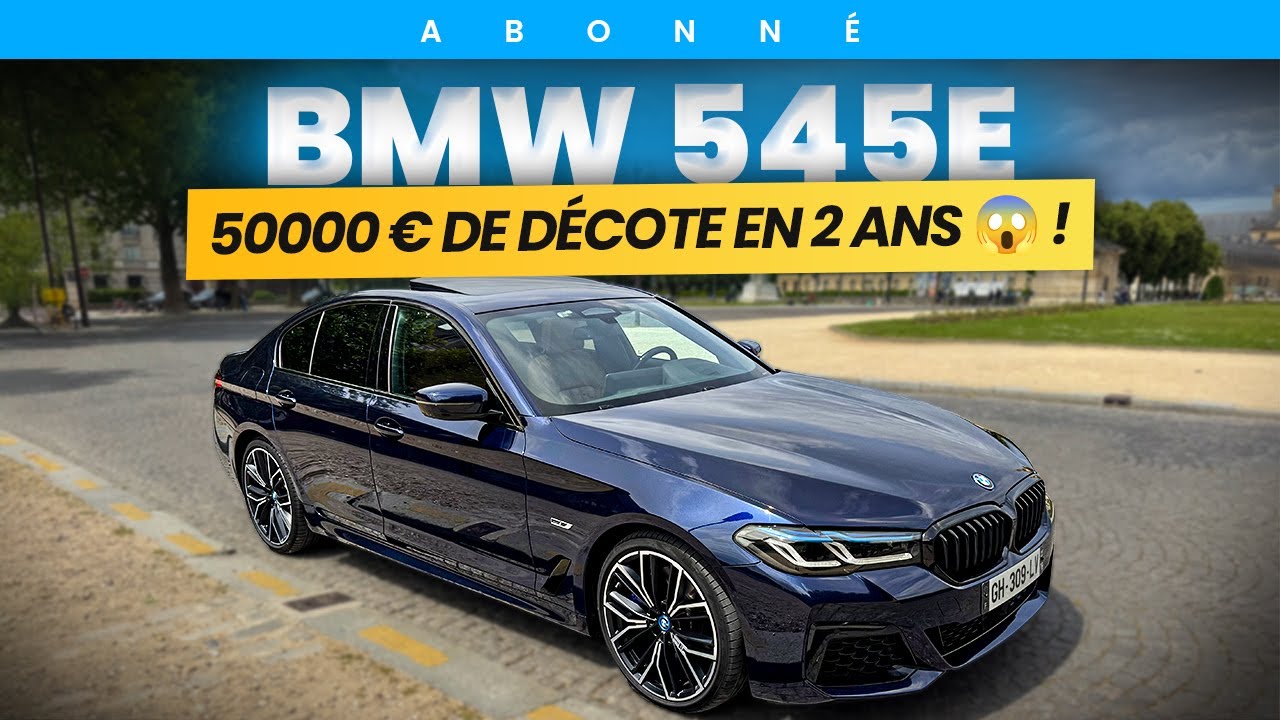 La décote est FOLLE ! -50000€ en 2 ans. BMW 545e : son propriétaire nous explique son achat !