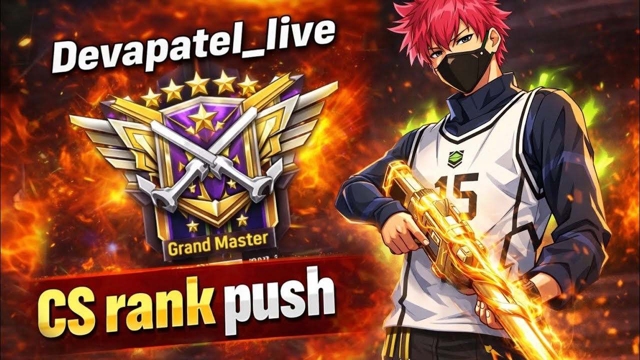 CS rank push random players ke sath #freefire #freefiregame #gameplay  