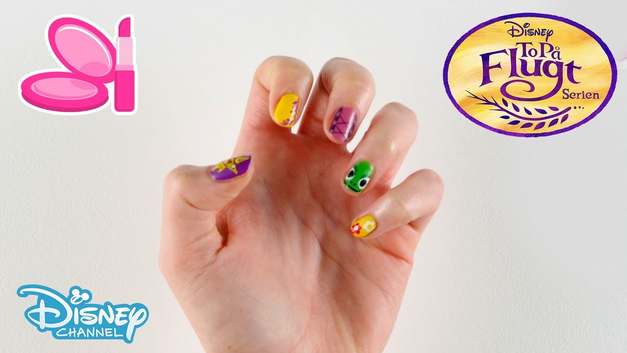 To på flugt | Sådan pynter du selv dine negle 💅 - Disney Channel Danmark
