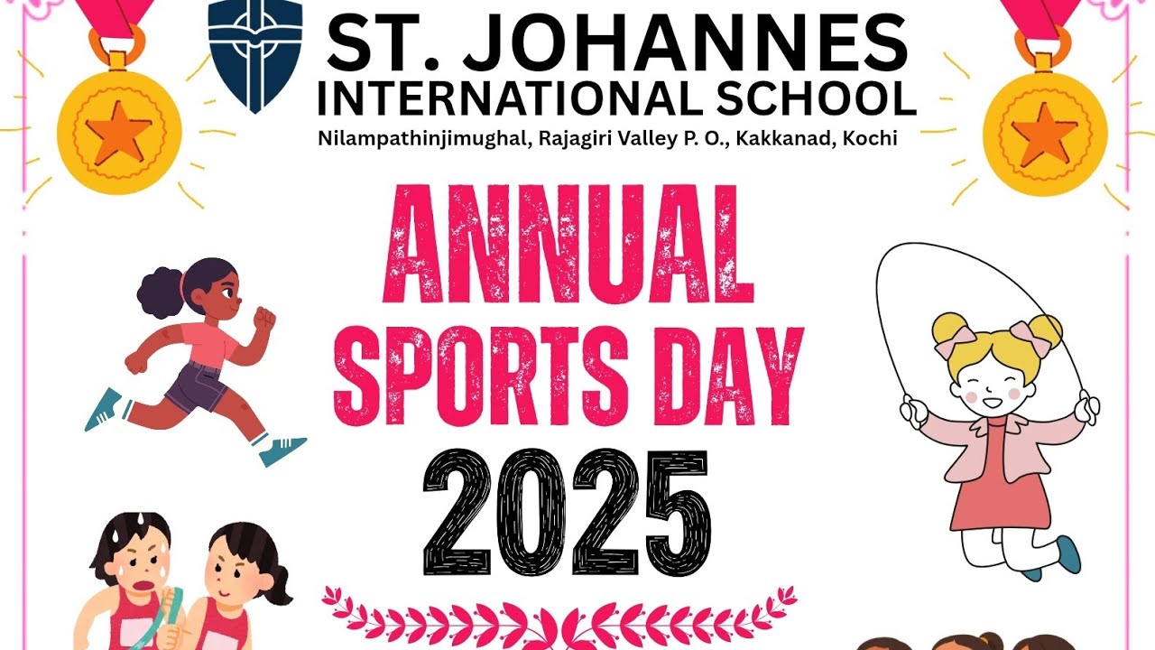 Annual Sports Meet 2025.. Official Function.. St. Johannes School, Kakkanad