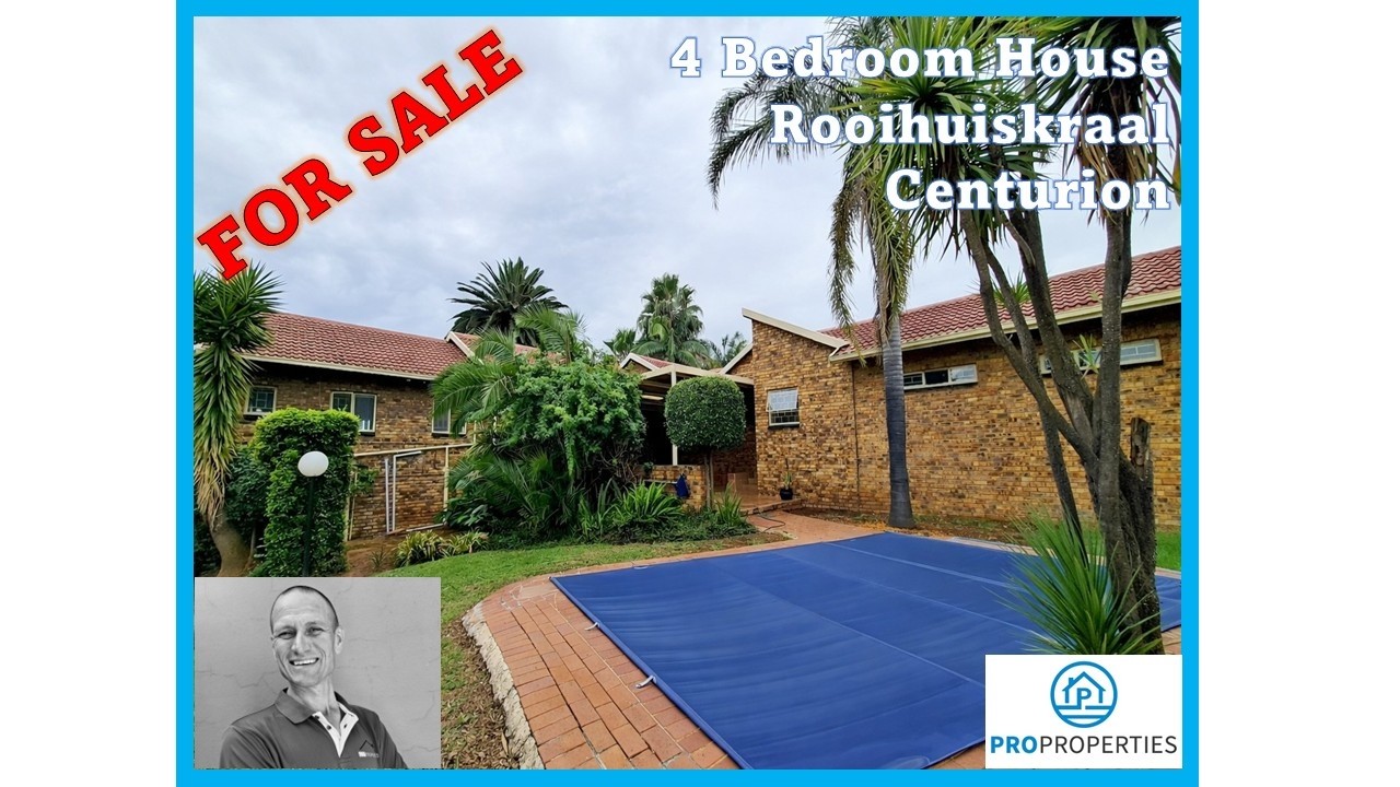 3 Bedroom House with flat | For Sale | Rooihuiskraal | Centurion