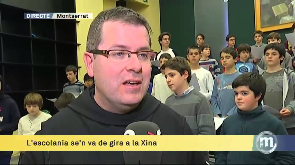 TV3 - Els matins - L'escolania de Montserrat se'n va de gira a la Xina