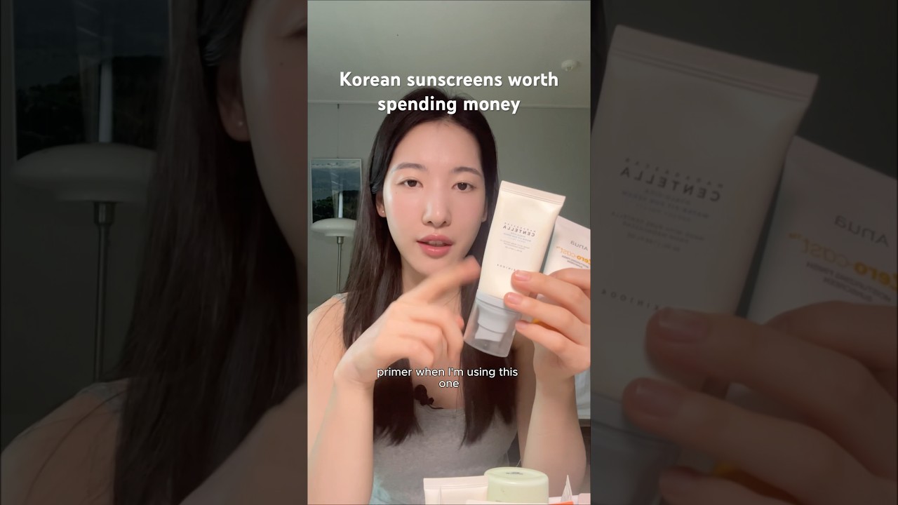 Korean sunscreens worth💰#shorts