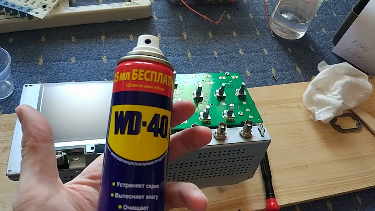RIGOL DS1102E сломался энкодер, починил.