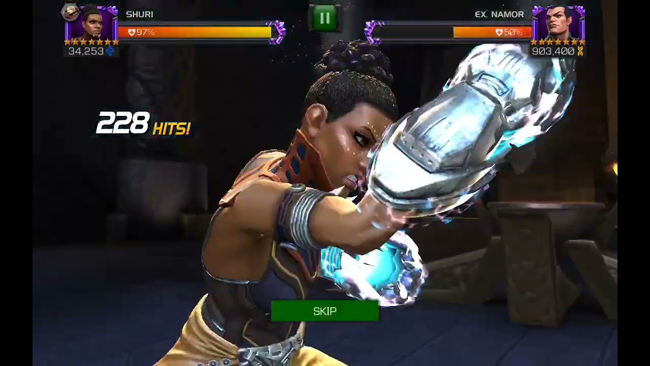 Necropolis - R2 Shuri solo vs Namor