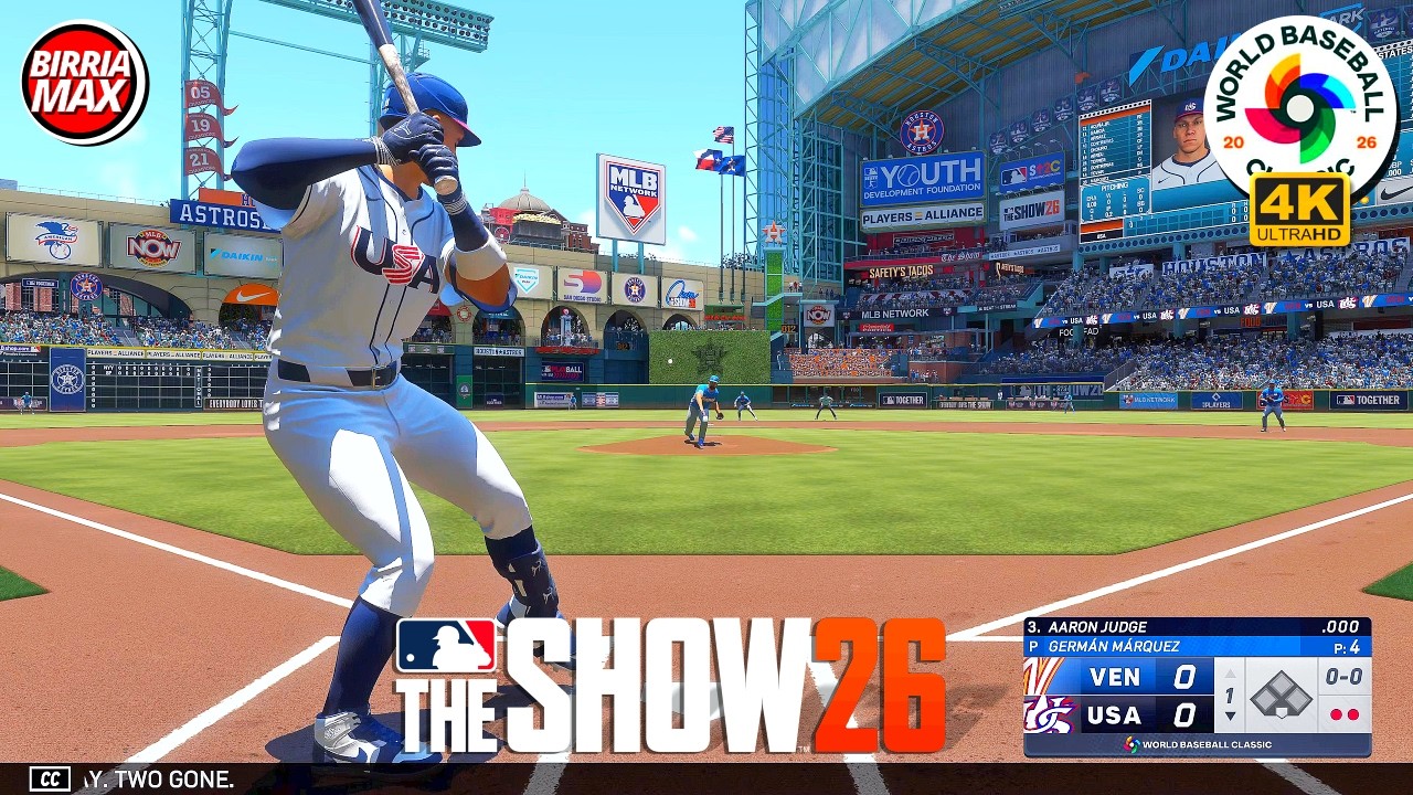 MLB The Show 26 США против Венесуэлы | Четвертьфинал WBC | Daikin Park | PS5 4K