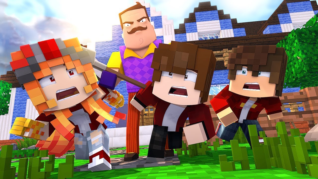 Minecraft Daycare Dimensions - HELLO NEIGHBOR?! (Minecraft Roleplay)
