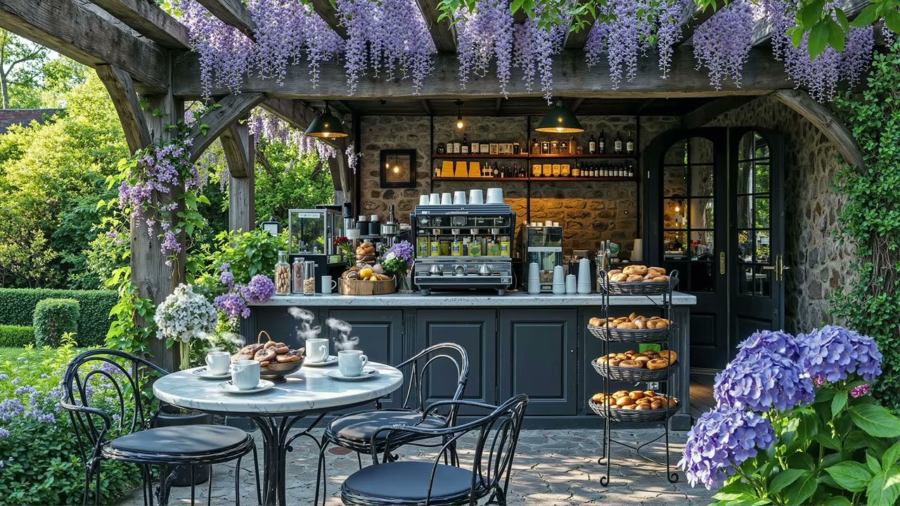 Spring Caf&eacute; Jazz Vibes 🌿 Relaxing Smooth Jazz for Study, Work & Coffee Time