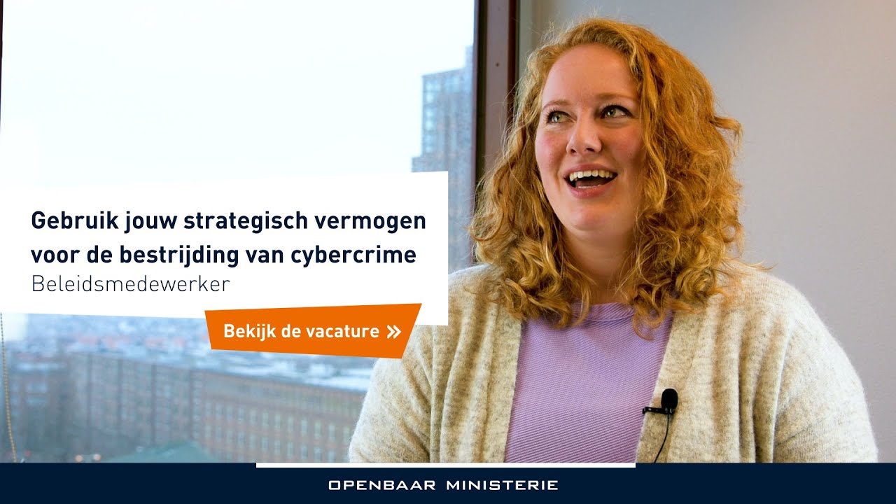 Wat doet een beleidsmedewerker? | Cybercrime
