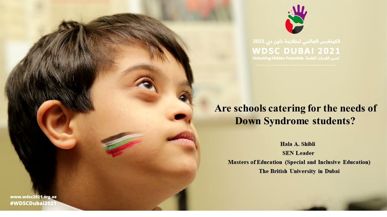 Do you think schools are catering for the needs of Down Syndrome students - Ms. Hala Shibli