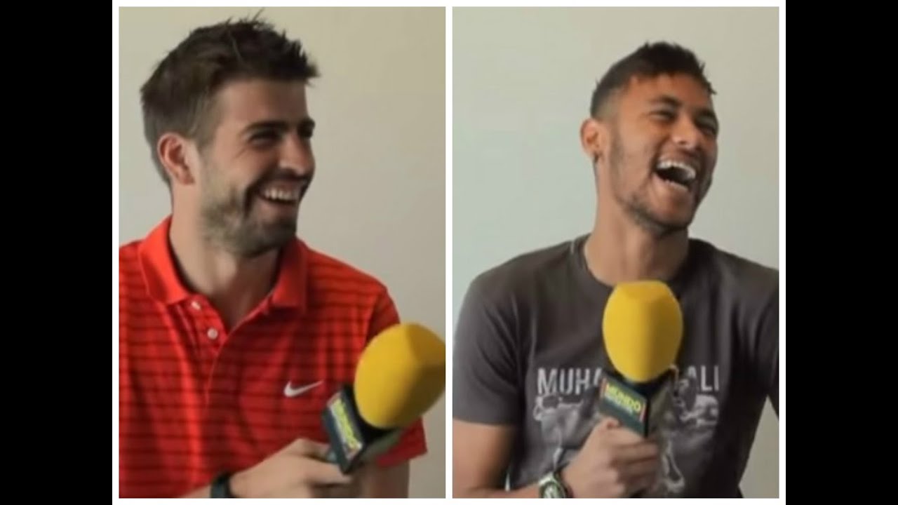 Gerard Piqué y Neymar, a carcajada con MD