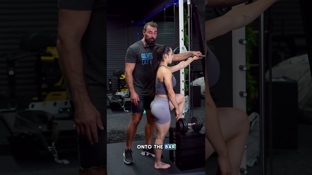 Here is the most glute dominant way to do step ups