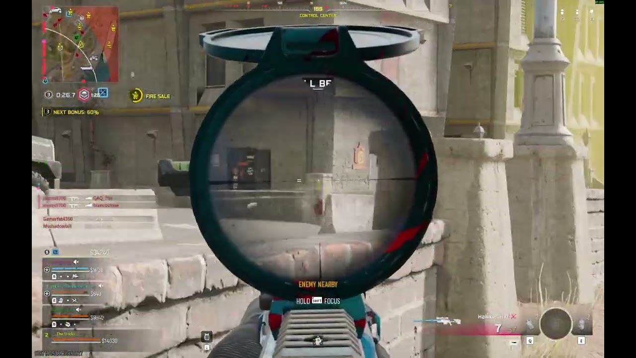 Testing Hawker HX sniper in Rebirth Island! It was fun!Win!