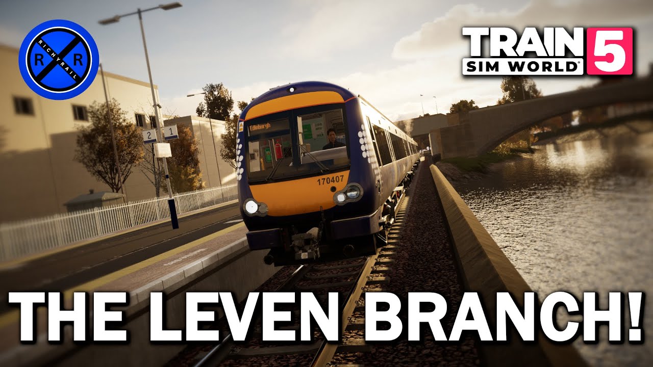 FIRST LOOK at the LEVEN BRANCH! - Fife Circle - Train Sim World 5