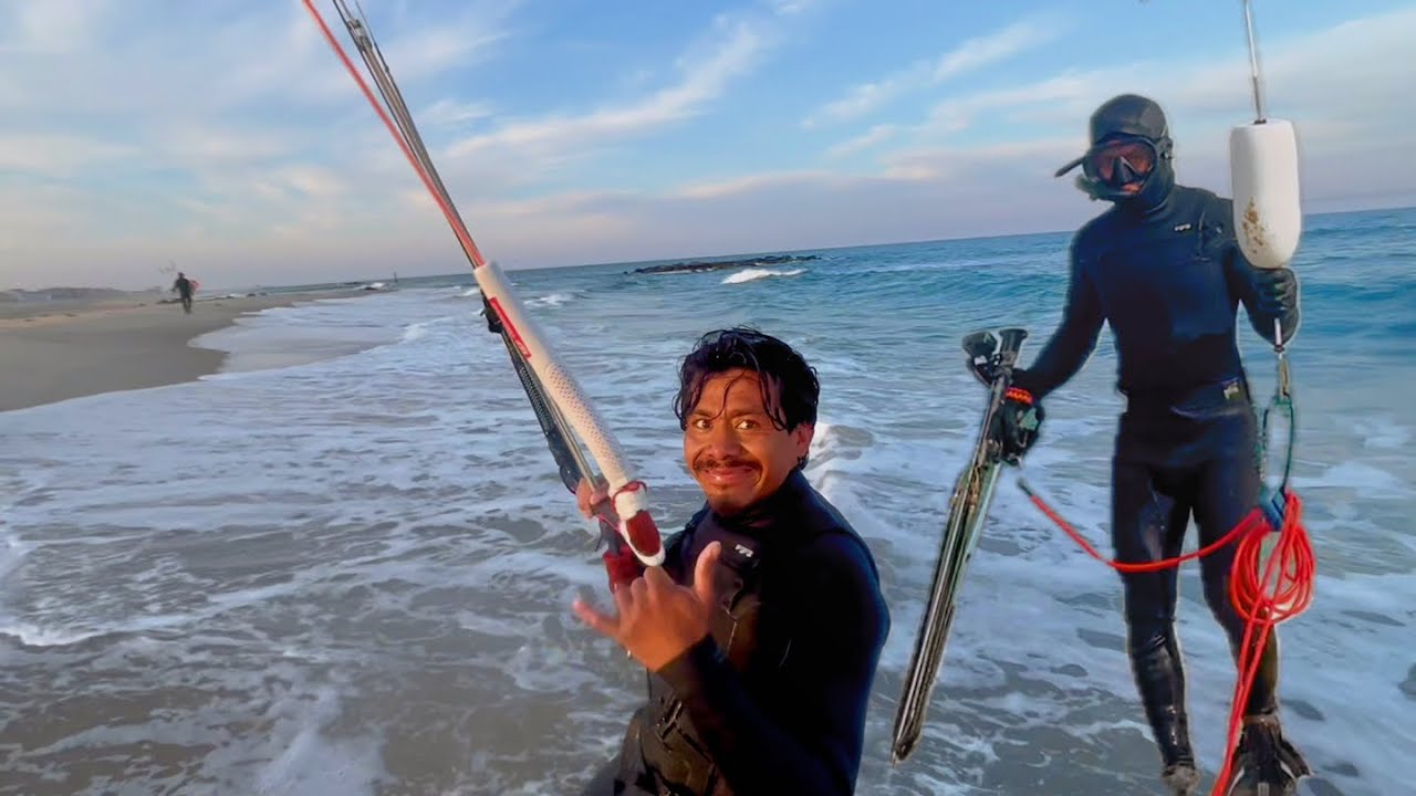 Spearfishing +  Kite Surfing Adventure! Belmar NJ's 