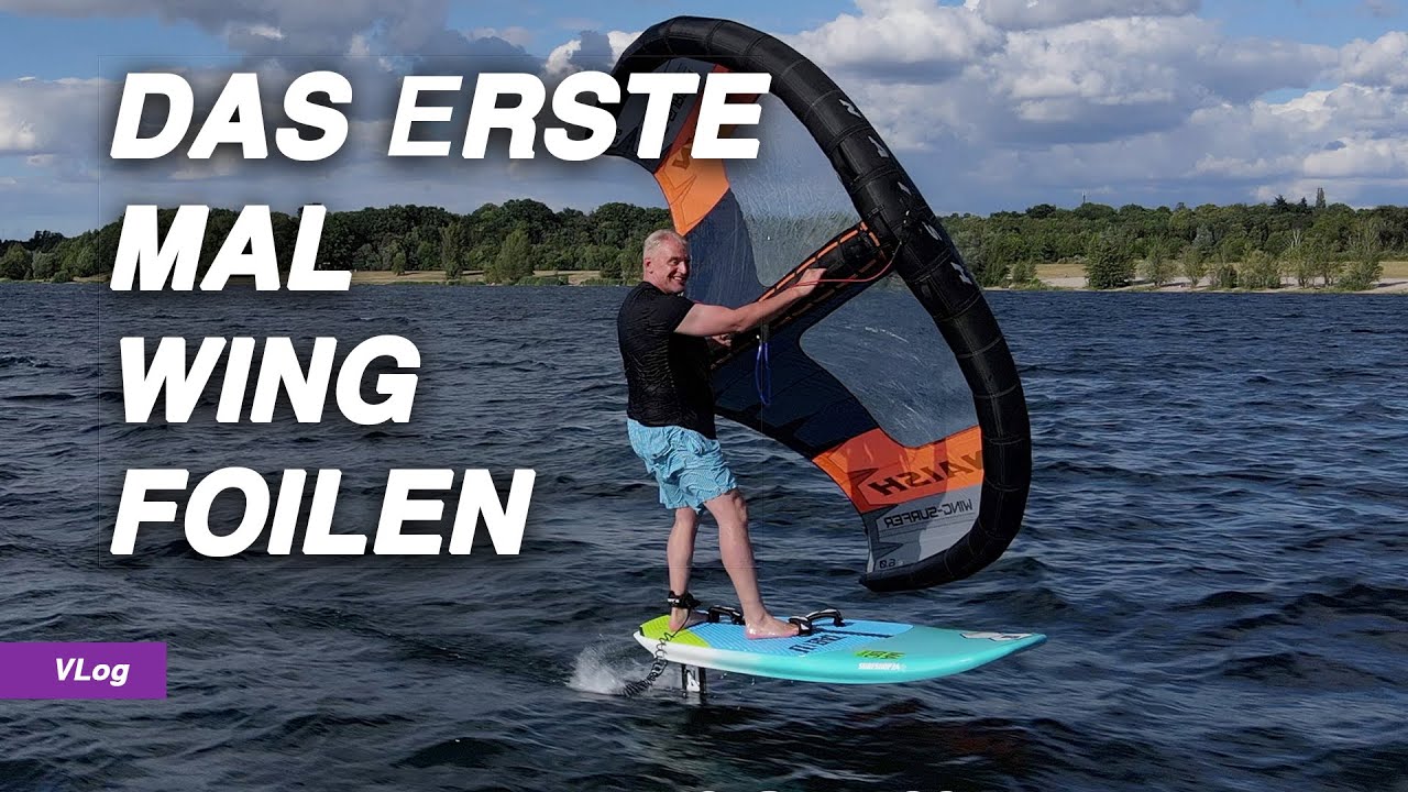 Ausprobiert: WING FOILEN mit Philipp | Urlaubsvertretung #1