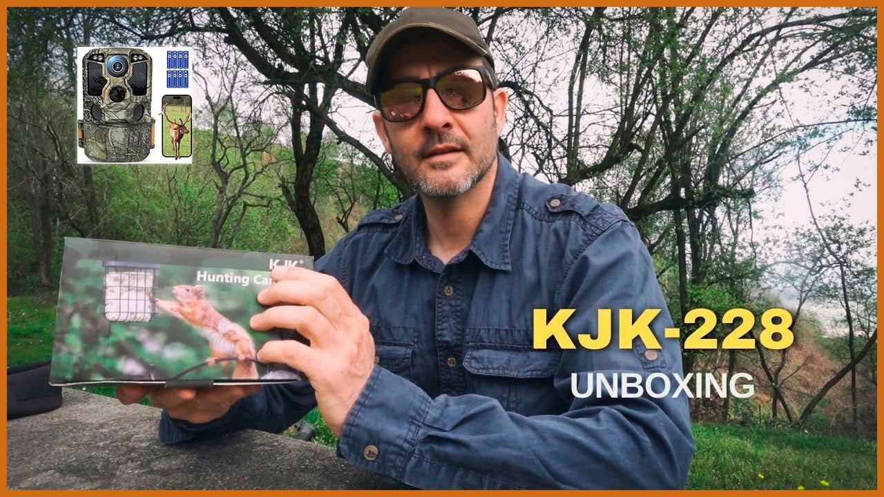 CAMARA DE FOTO-TRAMPEO KJK (UNBOXING) 🐾