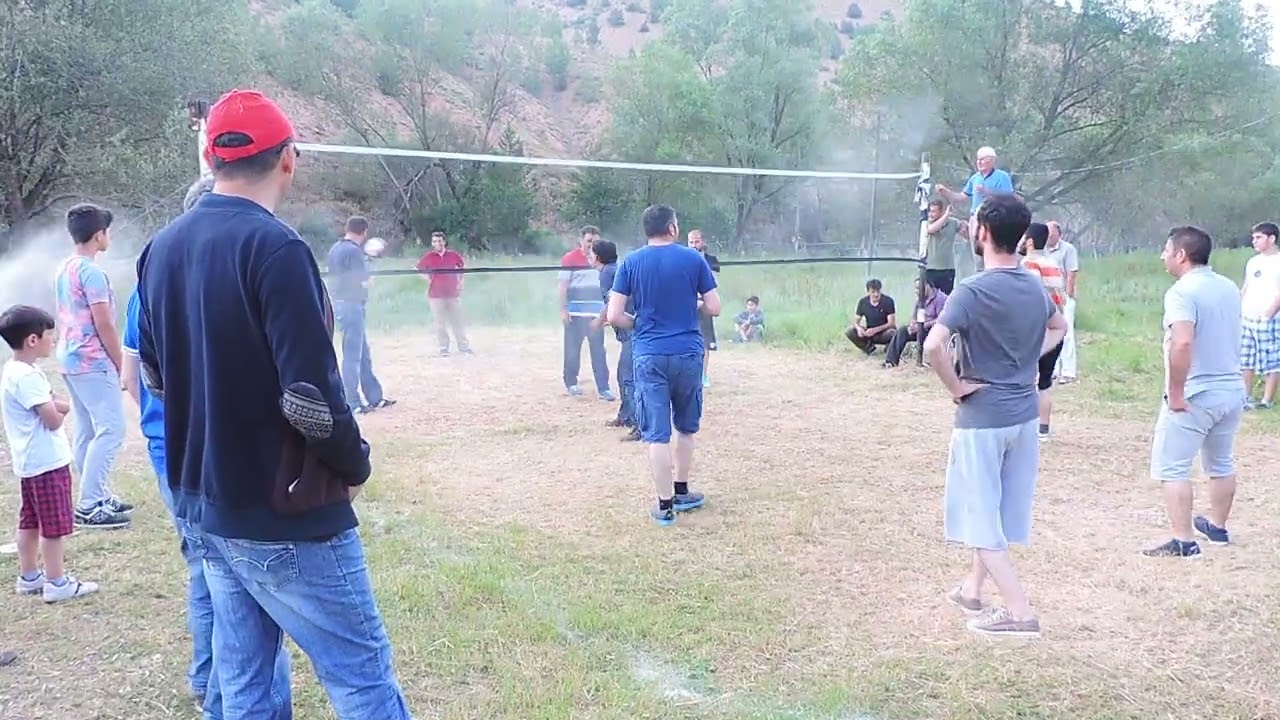 Gümüşhane Gökdere 2 Köyü'nde voleybol maçı