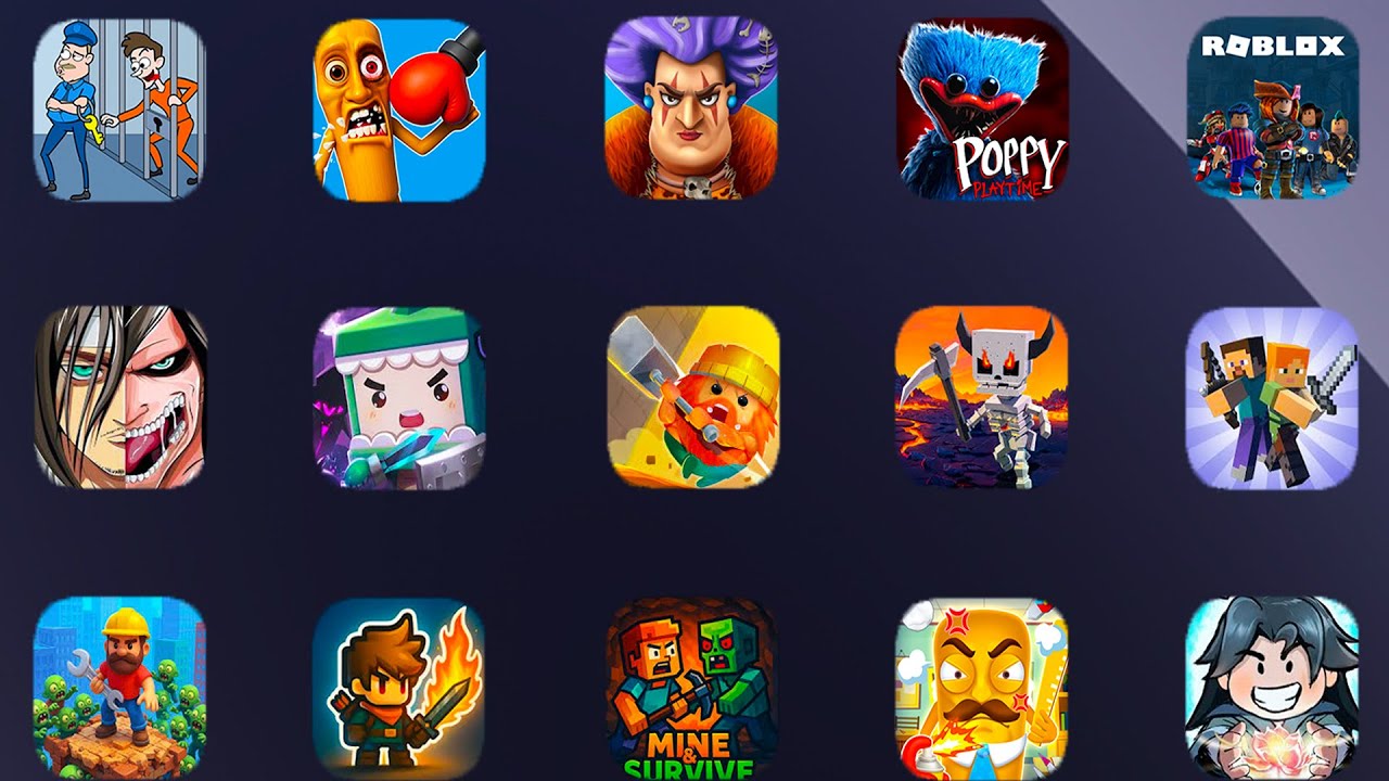 Save Prisoner, One Hit Punch, Death Puzzle, Sandbox In Space, Roblox, Garten Of Banban, Spunki, Gmod