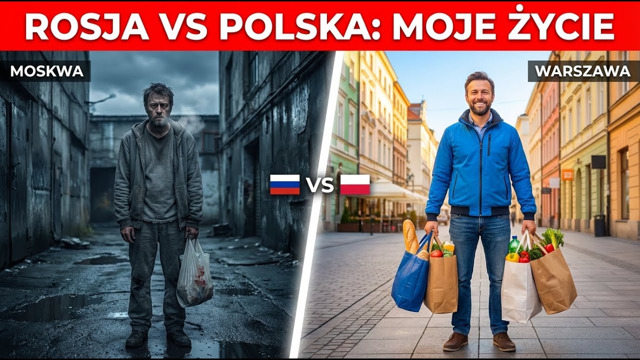 Dlaczego Rosjanie Nie Mogą Uwierzyć w Polskie Ceny PRAWDA o Zarobkach!