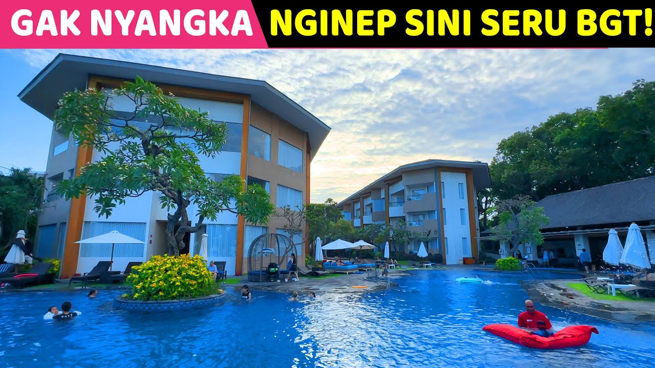 SERUNYA NGINEP DI HOTEL INI...! Grand Mirage Resort - Family Paradise | Hotel bagus di Bali