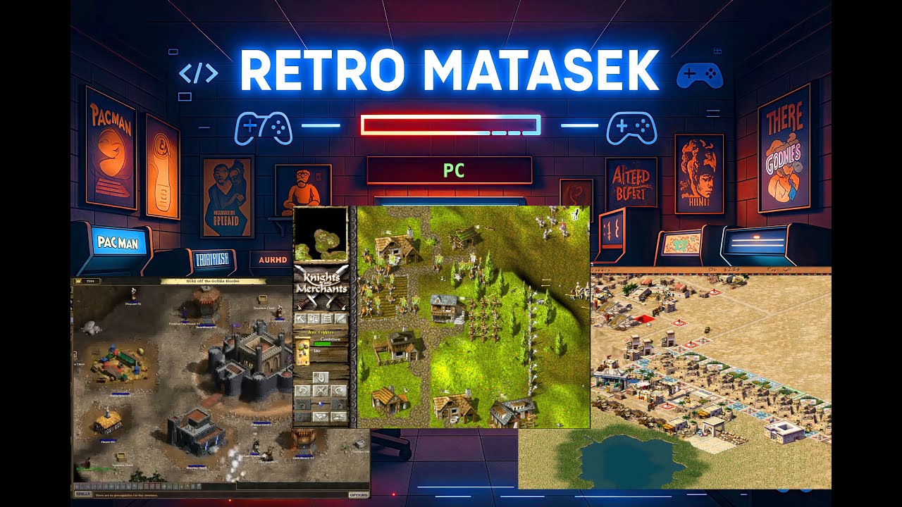 PC - Wielki przegląd strategii #3 (Knights and Merchants, Pharaoh, Majesty)