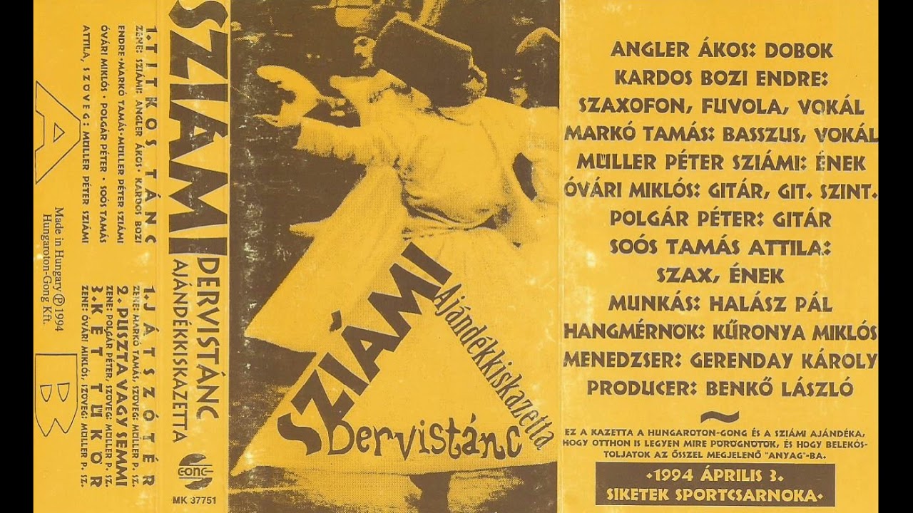 Müller Péter SZIÁMI - Dervistánc Ajándékkiskazetta - Album - MC_experience