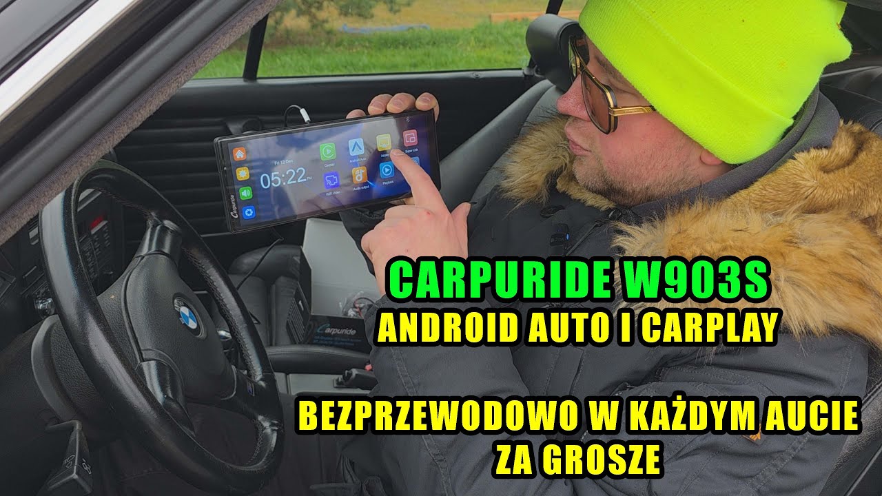 Беспроводная установка Android Auto в старый BMW E30 за копейки?