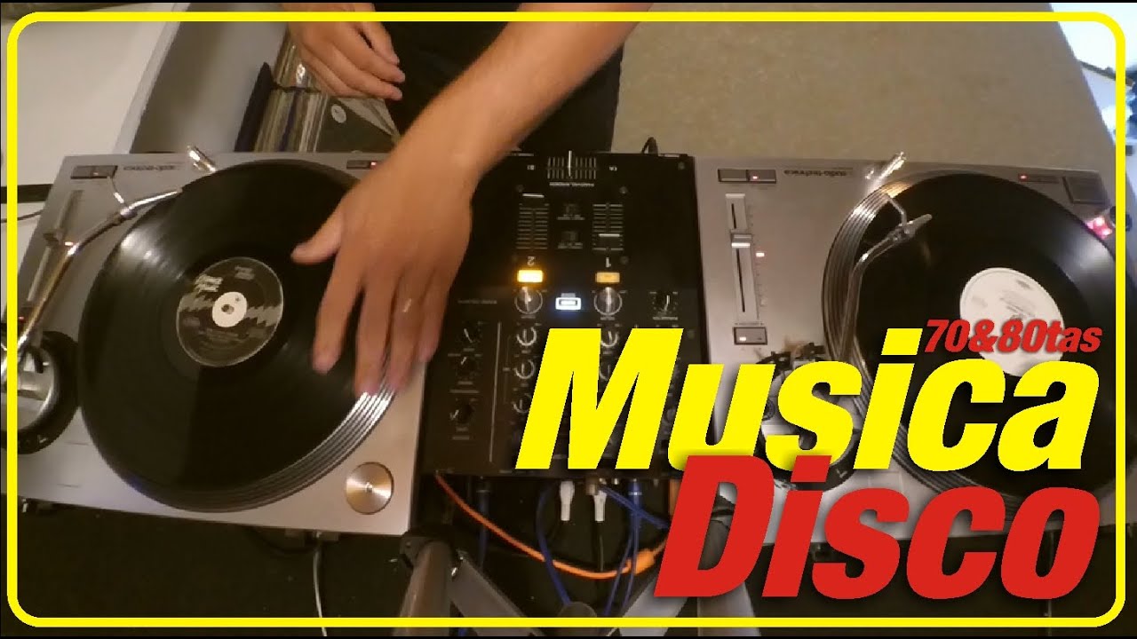 MUSICA DISCO 70s & 80s COMPILADO MIX con VINILOS!!
