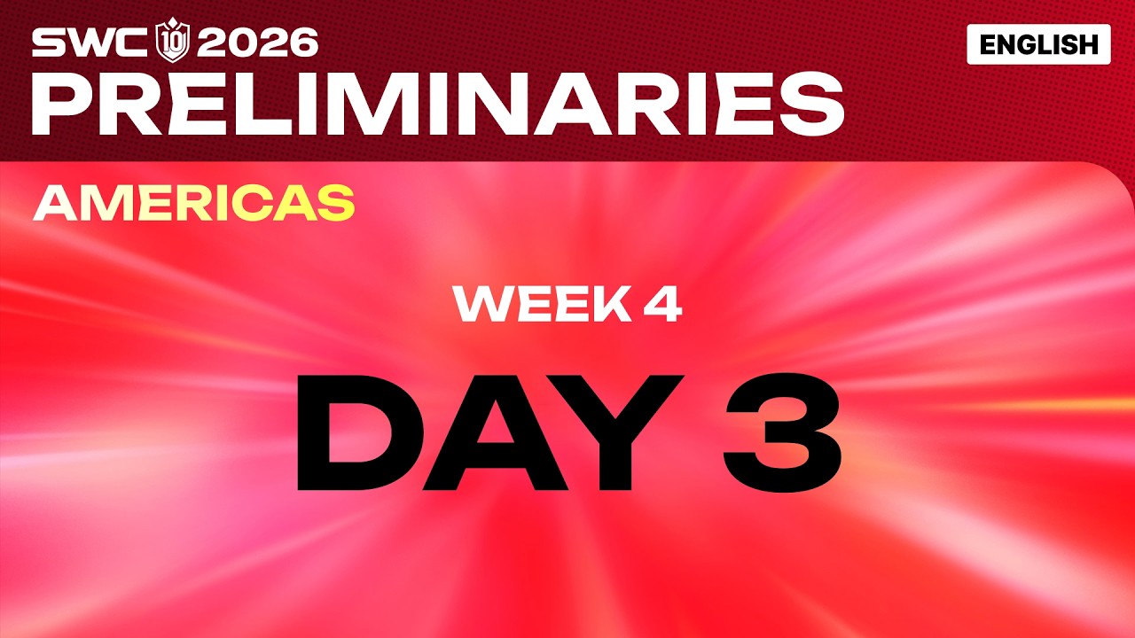 [ENGLISH] SWC2026 AMERICAS Preliminaries Day 3  | Summoners War