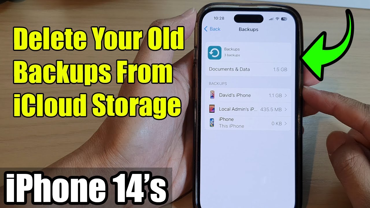 iPhone 14/14 Pro Max: How to Delete Your Old Backups From iCloud Storage