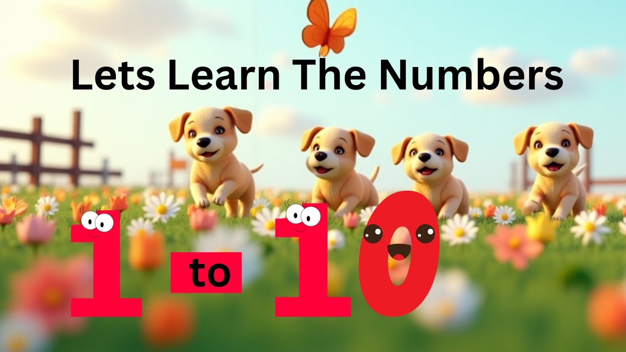 Learn Numbers 1-10 with Fun 3D Animation & Song! | Educational Counting Video for Kids 🎈
