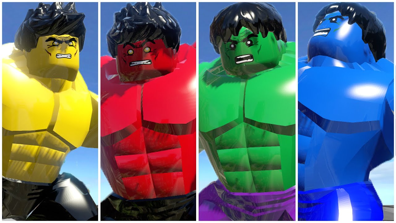 Hulk Colors Unleashed в Lego Marvel Superheroes