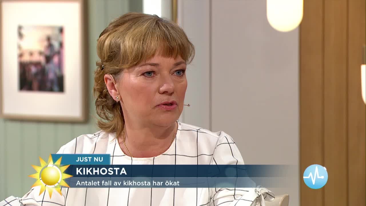 Kikhostfallen ökar - det är riskgruppen som bör vaccinera sig - Nyhetsmorgon (TV4)