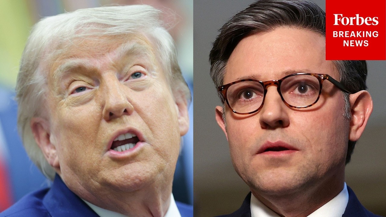 Спикера Джонсона спросили о комментариях Трампа по поводу Тайваня во время его поездки в Китай.