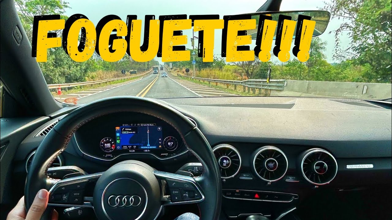 ACELERANDO O AUDI TT-S NA ESTRADA! 20 MINUTOS A BORDO DESSA MÁQUINA!