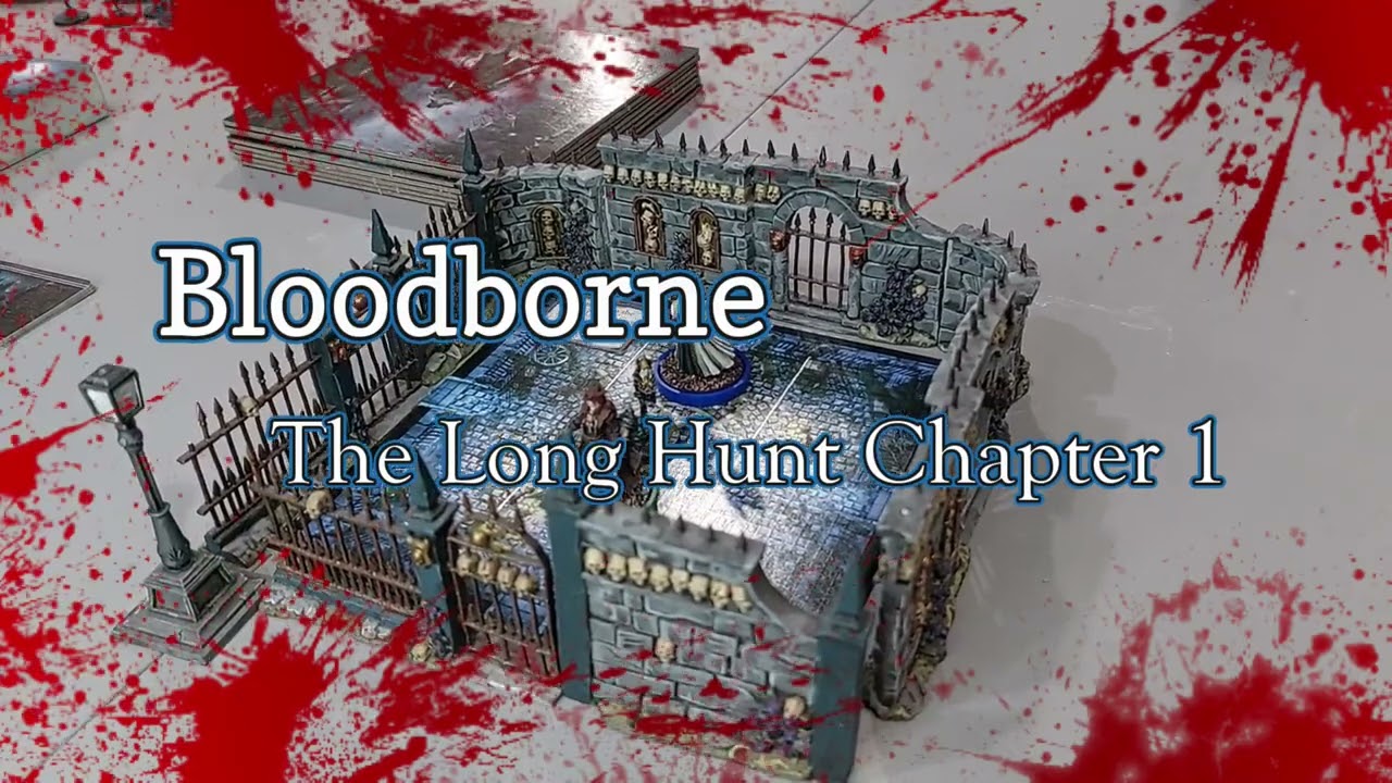 Cmon Games Bloodborne the Board Game Playthrough/Tutorial/Review The Long Hunt Chapter 1