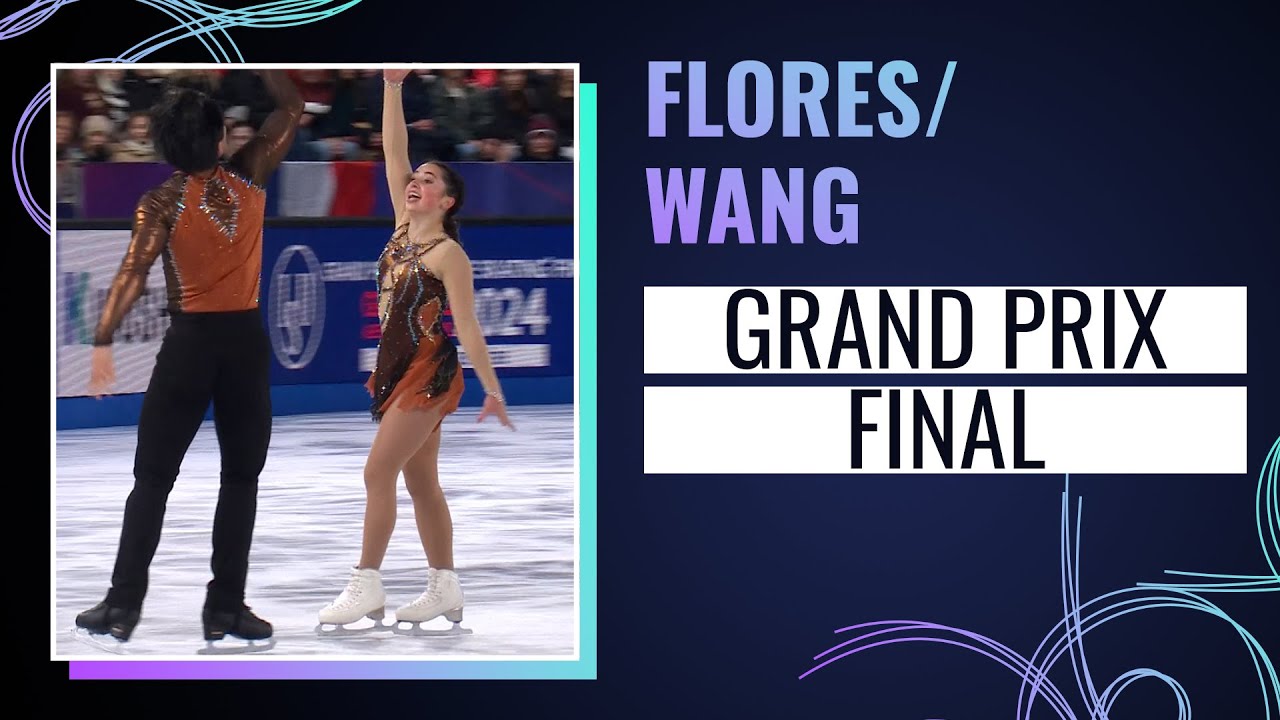 FLORES / WANG (USA) | Junior Pairs Free Skating | Grand Prix Final 2024 | #GPFigure