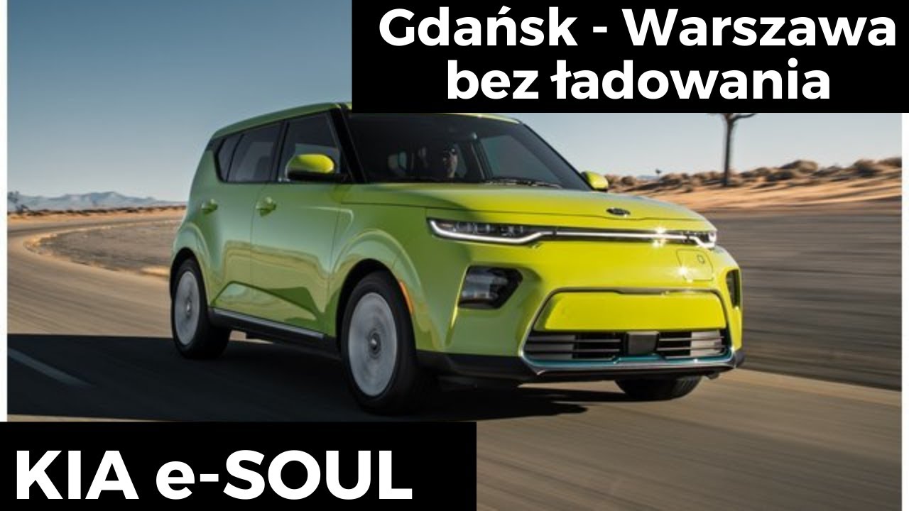 Kia e-Soul - z Gdańska do Warszawy bez ładowania. Elektrykiem nad morze bez ładowania - to proste