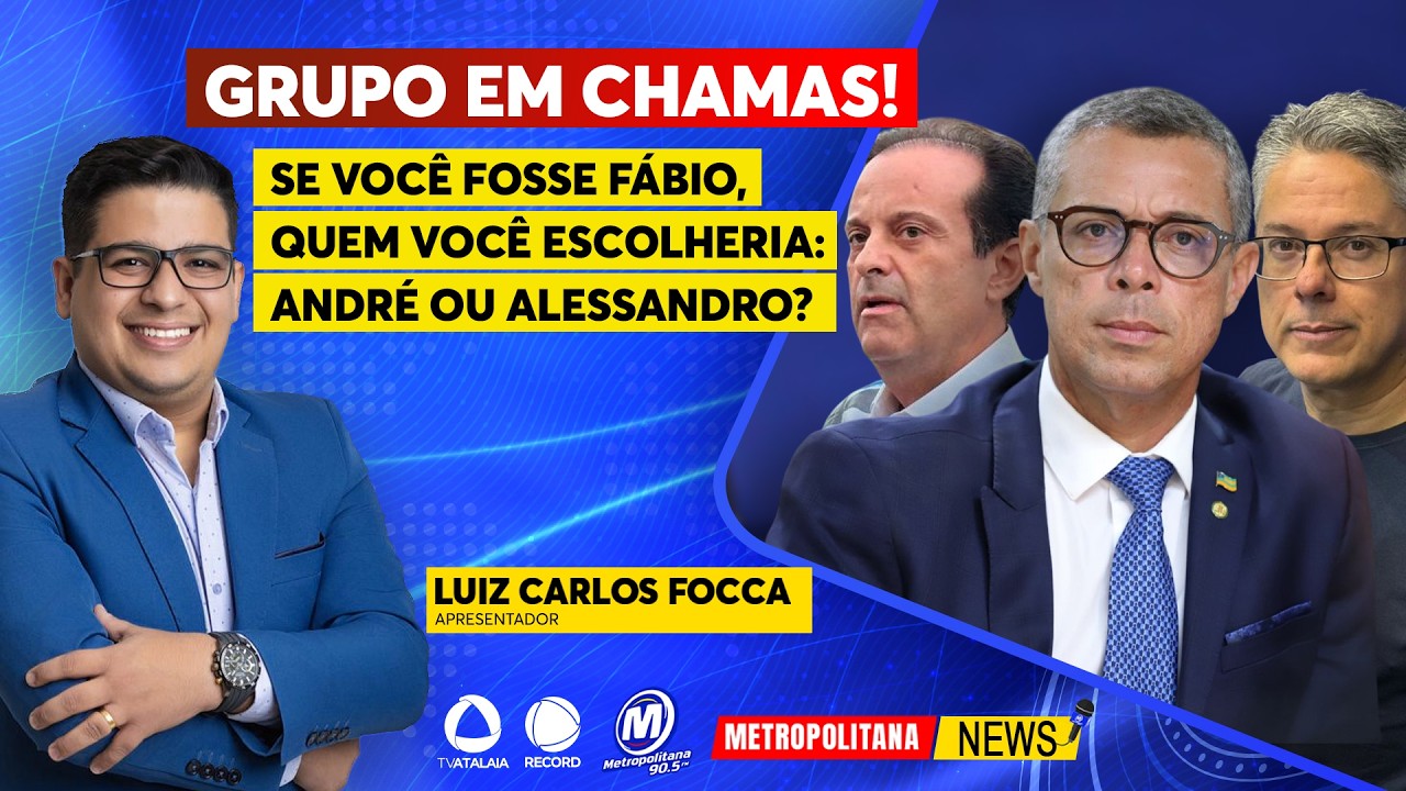 ANDRÉ ou ALESSANDRO? FÁBIO terá que escolher! FOCCA OPINA sobre as consequências da BRIGA