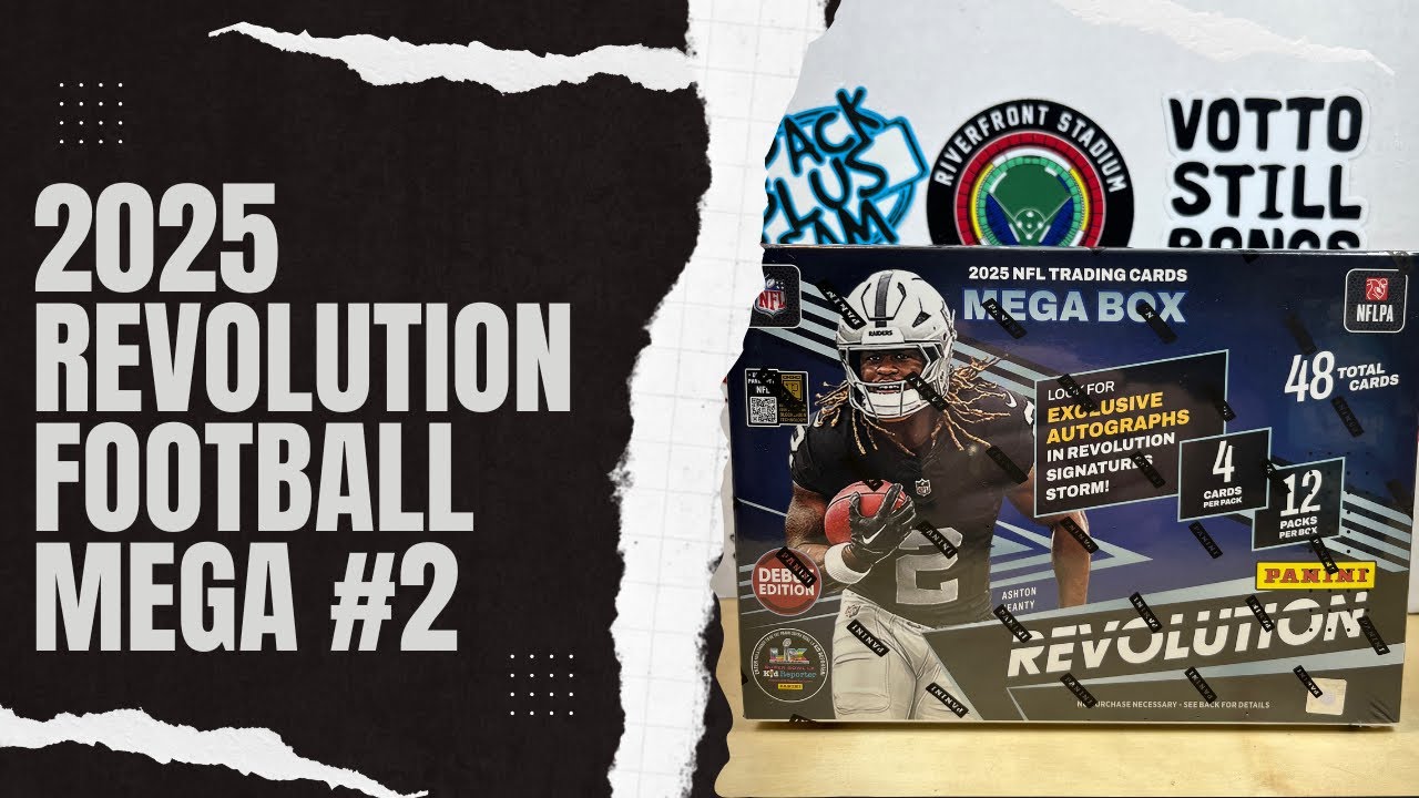 Panini Revolution Football Mega Box 2025 - версия для Target